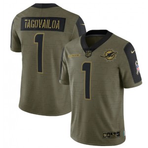 Nike Miami Dolphins 1 Tua Tagovailoa 2021 Olive Salute To Service Limited Jersey Dyin,We sell and wholesale Nike Miami Dolphins 1 Tua Tagovailoa 2021 Olive Salute To Service Limited Jersey Dyin on line form chian!